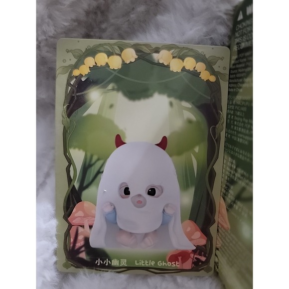 Pop Mart Hacipupu Adventures In The Woods Little Ghost Figure Anime Popmart New - Picture 4 of 7